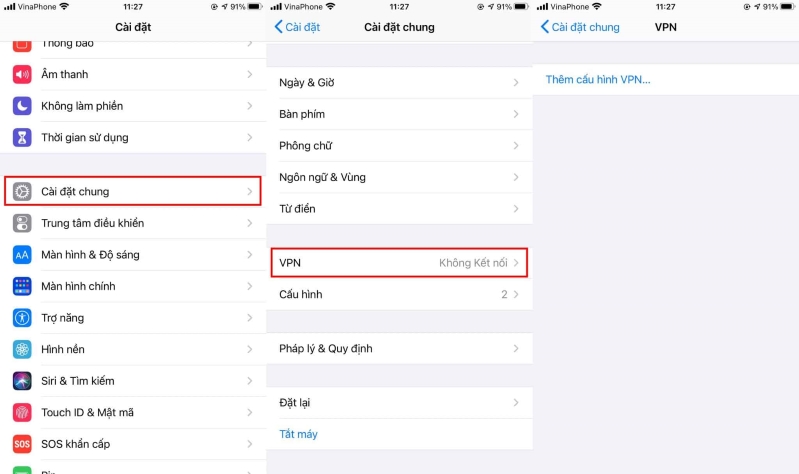 Sửa lỗi Wi-Fi hoạt động chậm Vô hiệu hóa VNP
