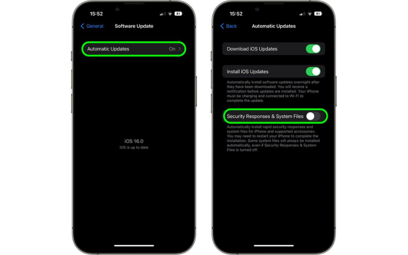 Tính năng Rapid Security response 