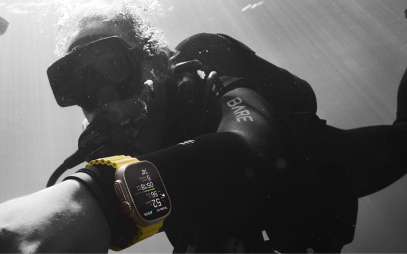 Apple Watch Ultra - 49mm - LTE - mặt Titanium dây Trail Chứng chỉ chống nước đạt WR100