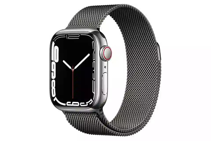 Apple Watch Series 7 45mm LTE mặt thép, dây thép Apple Watch Series 7 45mm LTE mặt thép, dây thép