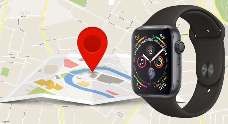 Apple Watch Series 7 LTE 45mm viền thép dây cao su Chức năng định vị của Apple Watch Series 7 LTE 45mm viền thép dây cao su