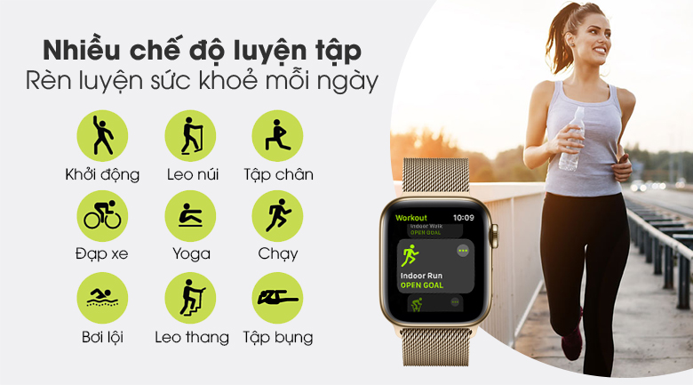 Nhiều chế độ tập luyện để nâng cao sức khỏe