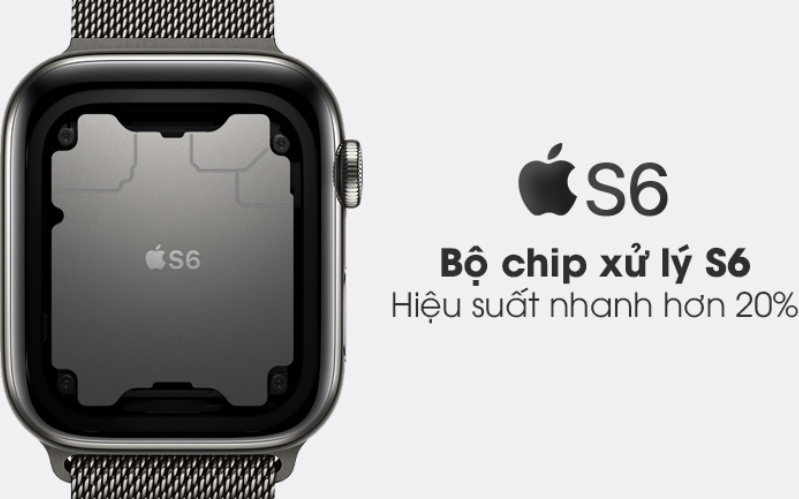 Apple Watch Series 6 44mm LTE Sở hữu con chip S6