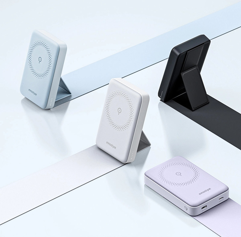 Sạc dự phòng Innostyle PowerMag 2in1 10000mAh PD 20W có chân đứng