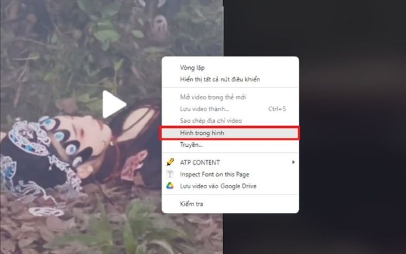 Cách bật chế độ hình trong hình của TikTok trên máy tính 