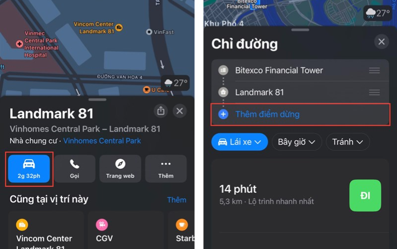 Cách thêm điểm dừng trong bản đồ trên iOS 16 Truy cập ứng dụng Bản đồ trên iPhone của bạn