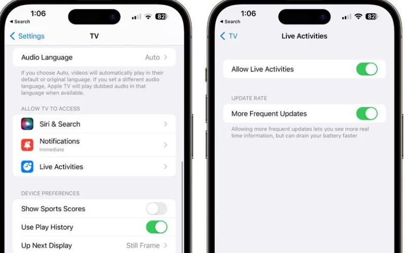 Các tính năng của iOS 16.2 bạn có thể muốn tắt tính năng này nếu lo ngại về thời lượng pin