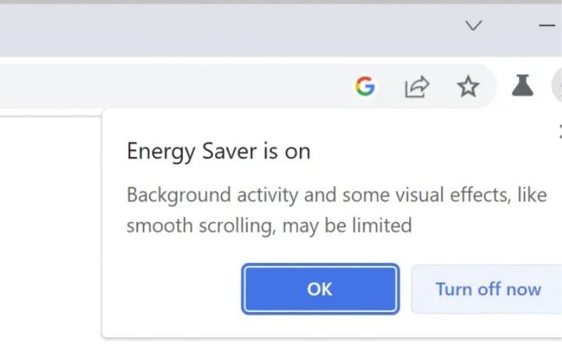 tính năng tiết kiệm pin và bộ nhớ trên Chrome