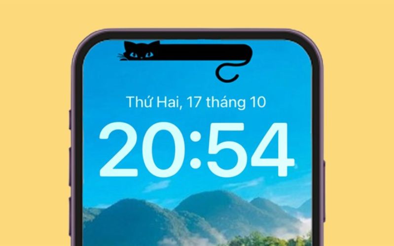 Tạo hình nền trang trí Dynamic Island Tạo hình nền trang trí Dynamic Island