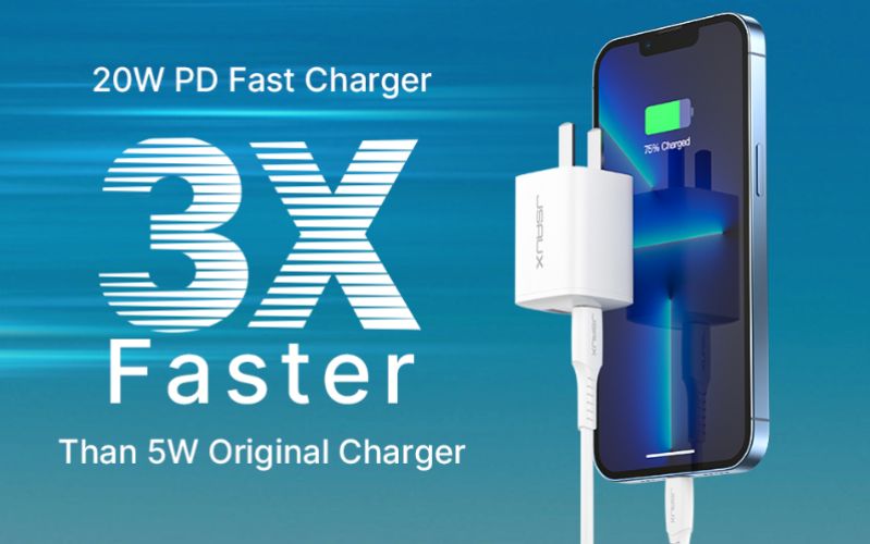 Cốc sạc nhanh 20W PD 2 in 1 Jsaux
