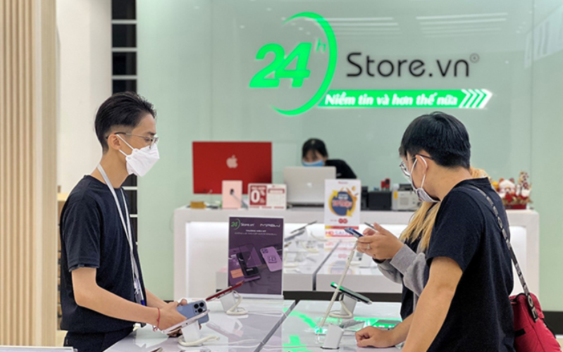 quý khách hàng sẽ được trải nghiệm dịch vụ và sản phẩm đạt chuẩn khi đến với hệ thống cửa hàng của 24hStore