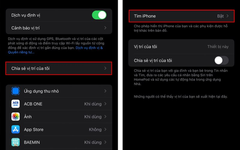 5 mẹo sử dụng định vị trên iPhone Bật tính năng Bản đồ trong cảnh báo vị trí để kích hoạt nha