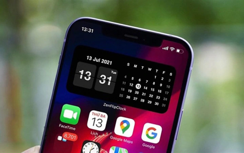 Điều chỉnh thời gian trên màn hình