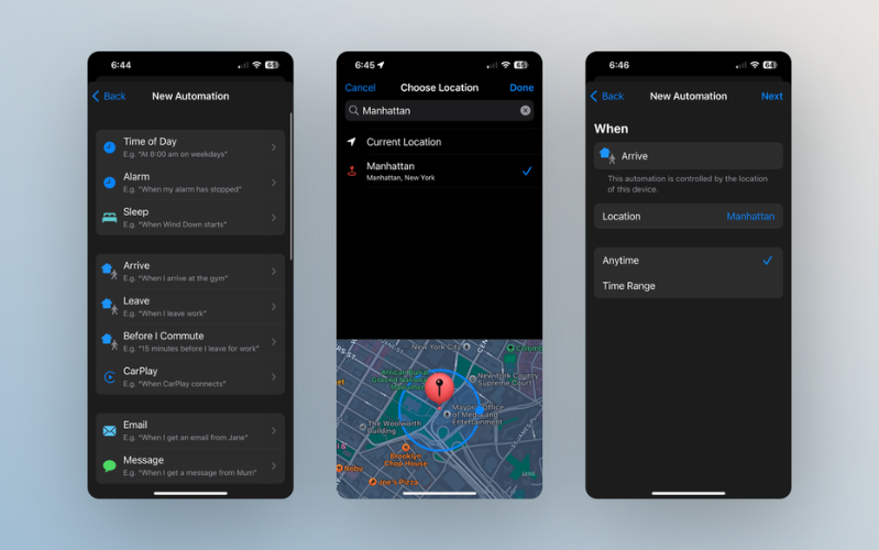 Cách thêm thẻ tự động hóa trên iPhone