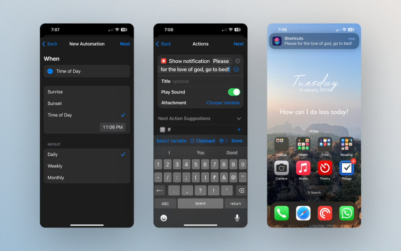 tạo thông báo của riêng bạn trên iPhone