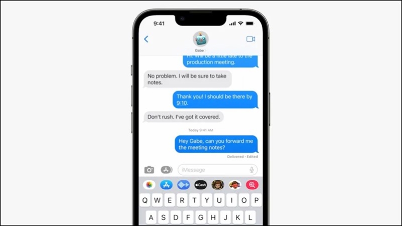 imessage trên iPhone 