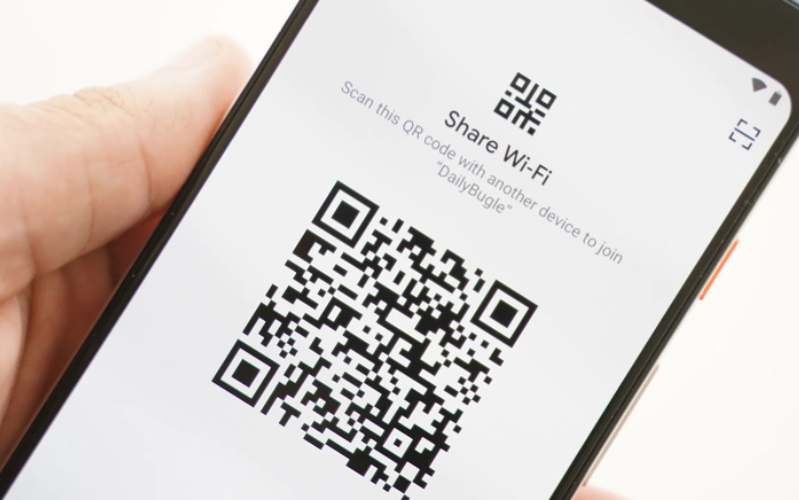 Cách xem lại mật khẩu Wi-Fi Mã QR được hiển thị trên trang này giúp việc kết nối trở nên thuận tiện hơn