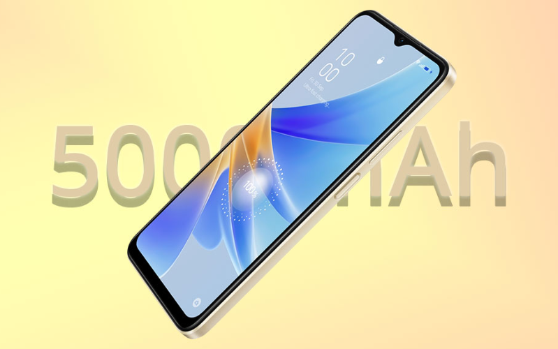 OPPO A17K được trang bị viên pin khủng Li-Po 5000 mAh