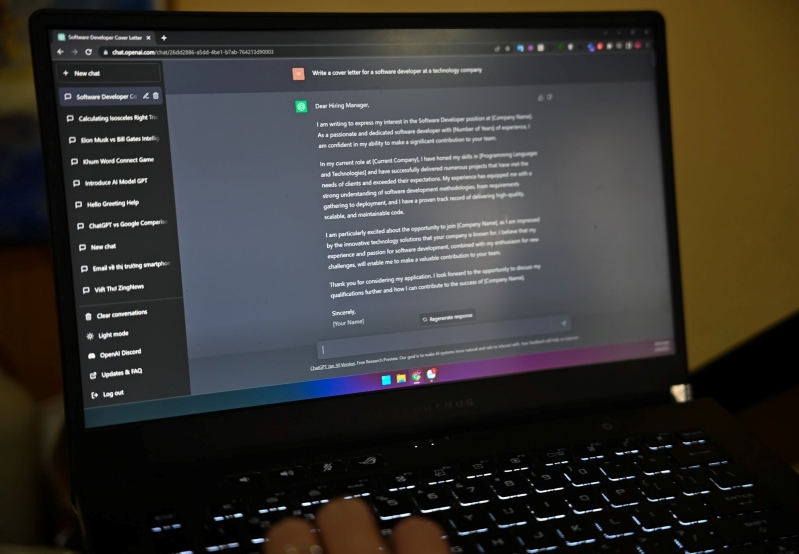 13 công việc ChatGPT có thể làm tốt Viết đơn xin việc