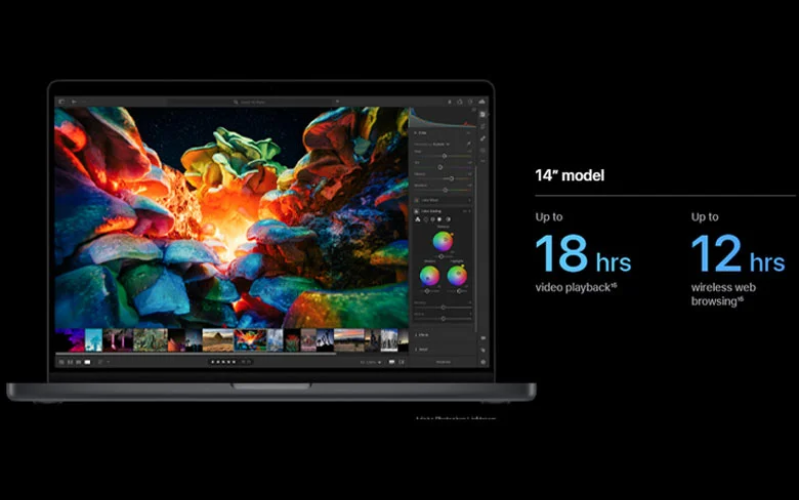 MacBook Pro thế hệ mới cho thấy thời gian hoạt động cực ấn tượng