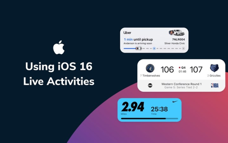 Google Maps hỗ trợ chỉ đường qua Dynamic Island và Live Activities Hoạt động trực tiếp là chức năng giúp người dùng xem thông tin liên quan tới dịch vụ ngay trên màn hình khoá