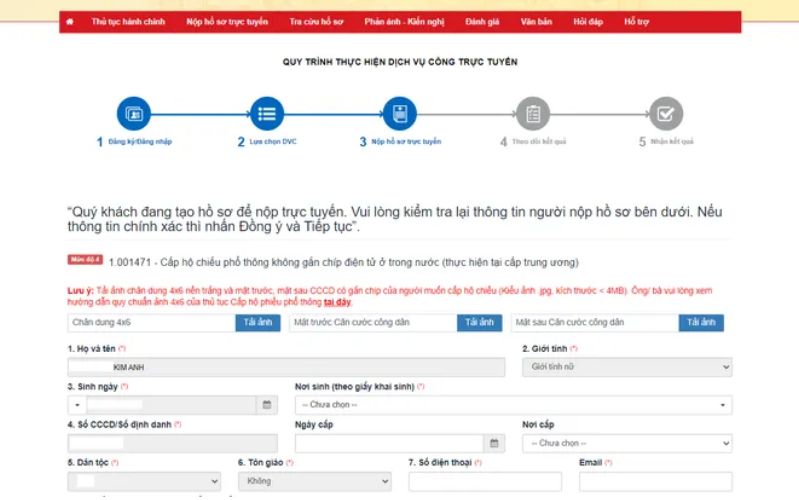 cách làm hộ chiếu online tại nhà cách làm hộ chiếu online tại nhà