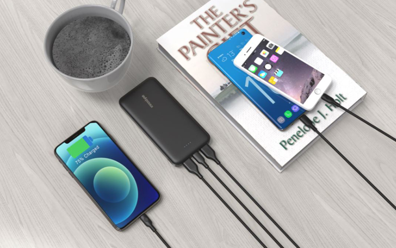 Sản phẩm sẽ tự động nhận biết thiết bị được sạc để điều chỉnh nguồn điện