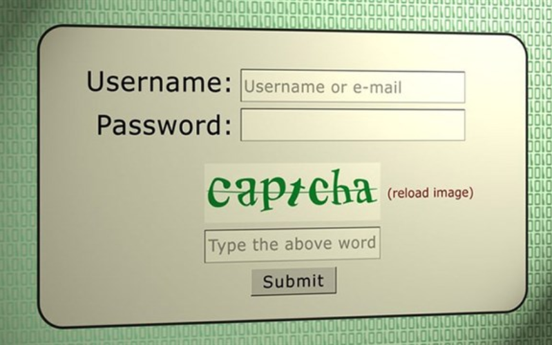 Chat GPT giả làm người khuyết tật Captcha yêu cầu người sử dụng phải phân biệt những nội dung được trình bày trong một loạt hình ảnh