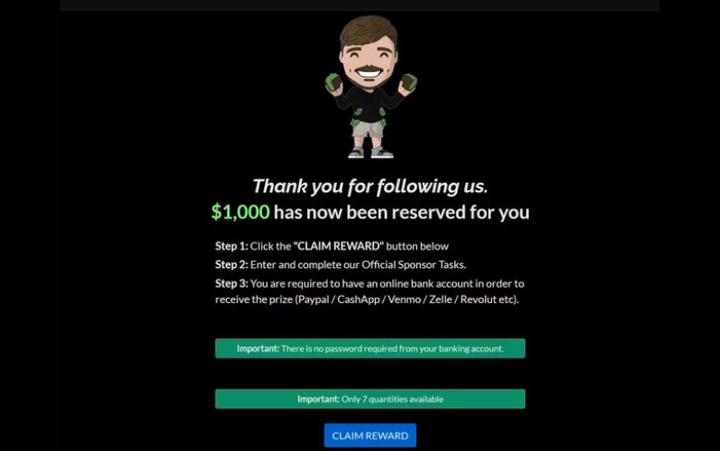 trò lừa đảo mrbeast giveaway trò lừa đảo mrbeast giveaway