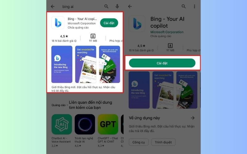 cách sử dụng bing ai trên android cách sử dụng bing ai trên android
