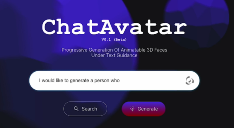 Startup Trung Quốc ra mắt AI có khả năng tạo nhân vật 3D thông qua mô tả văn bản từ người dùng