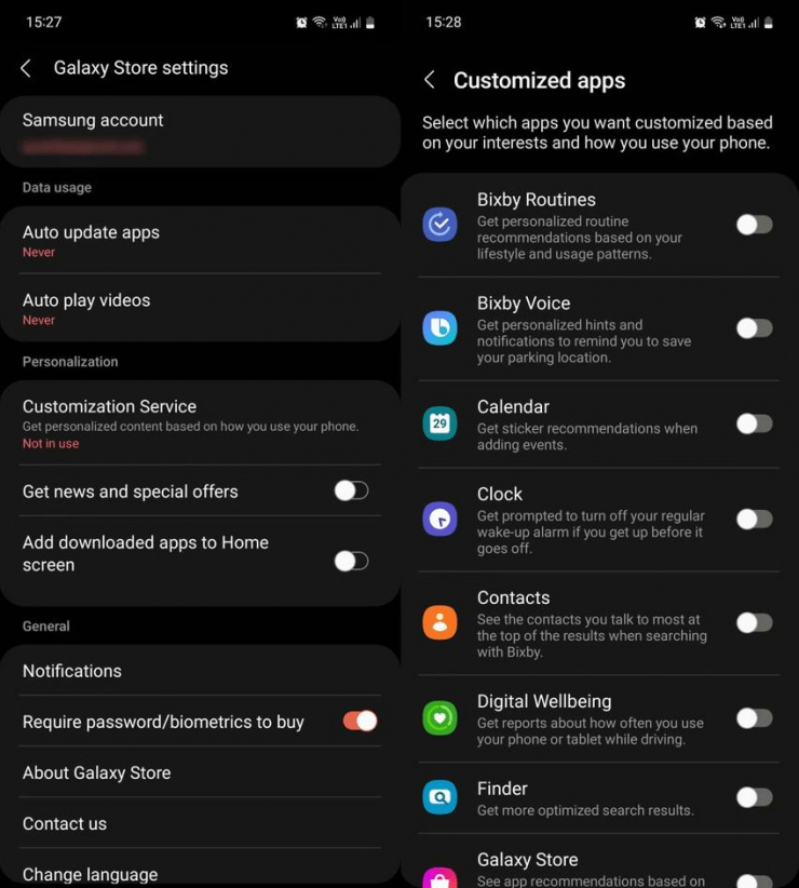 Đặt lại toàn bộ ứng dụng