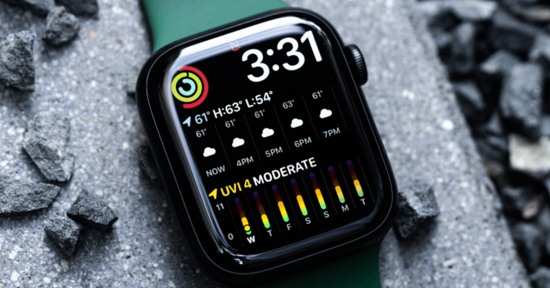 Apple Watch Series 7 Màn hình OLED trên Apple Watch Series 7