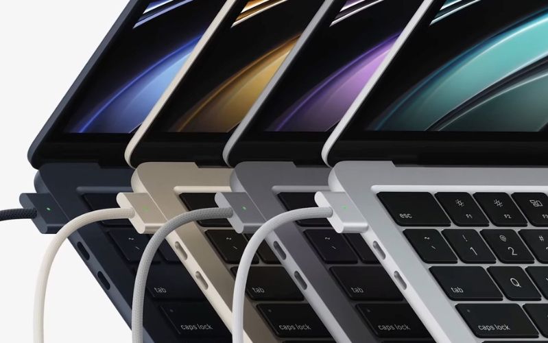 Macbook Air 2022 Cổng Magsafe trên Macbook 2022