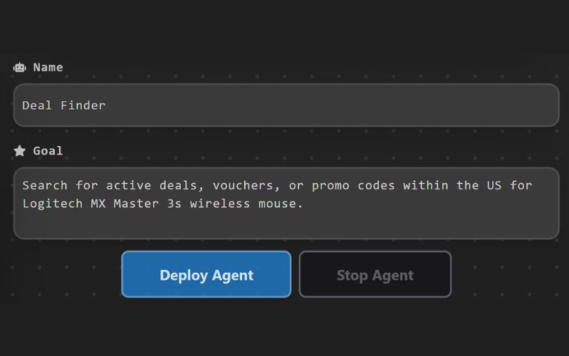 Đặt tên cho AgentGPT