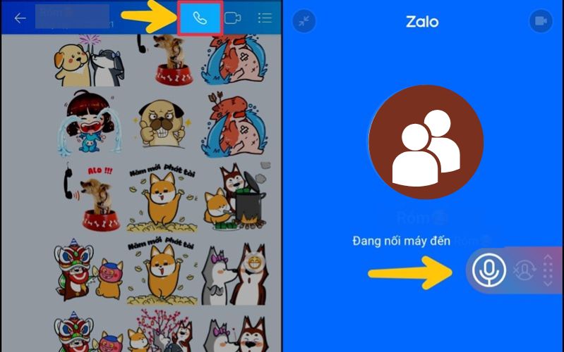 Thực hiện cuộc gọi và ghi âm lại