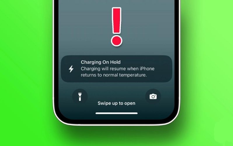 Cảnh báo iPhone bị nóng khi sạc