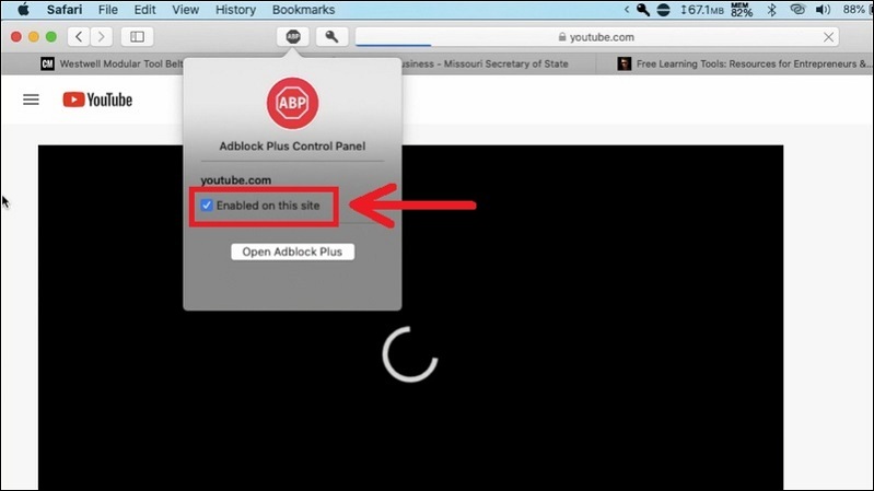 chặn quảng cáo trên Safari Mở trang web bất kỳ trên Safari
