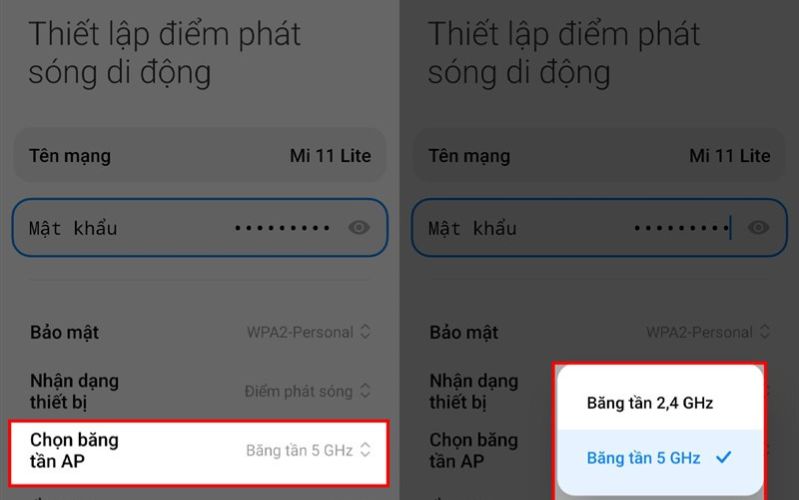 Chọn băng tầng cho hợp lý