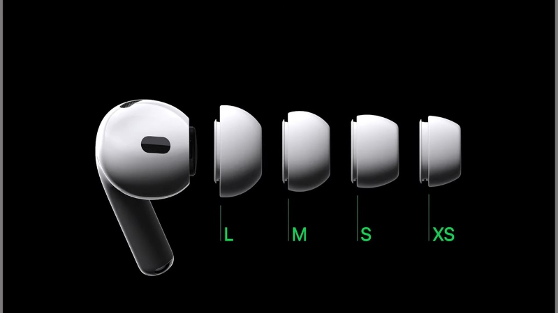 Apple AirPods Pro 2 2022 Apple đã mang đến thêm 3 nút với 3 kích cỡ khác nhau