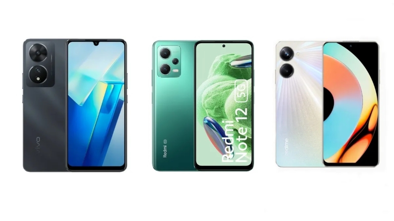 So sánh Vivo T2, Redmi Note 12, Realme 10 Pro Máy ảnh nào tốt nhất?