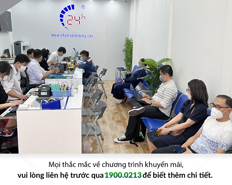 Khách hàng có thể liên hệ trước qua 1900.0213 để biết thông tin chi tiết