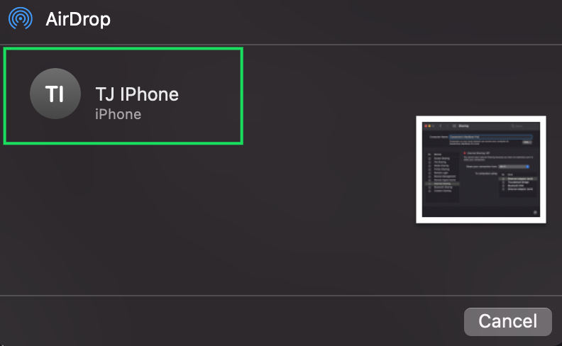 Hướng dẫn thay đổi tên AirDrop trên iPhone