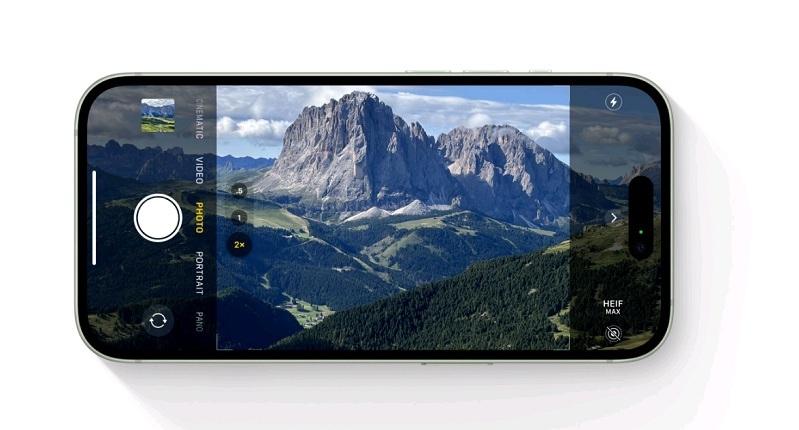 iPhone 15 Camera trên iPhone cung cấp hình ảnh chân thực