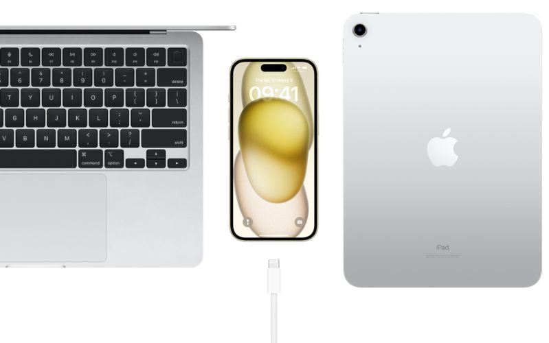 iPhone 15 mới Thay cổng kết nối mới tiện lợi