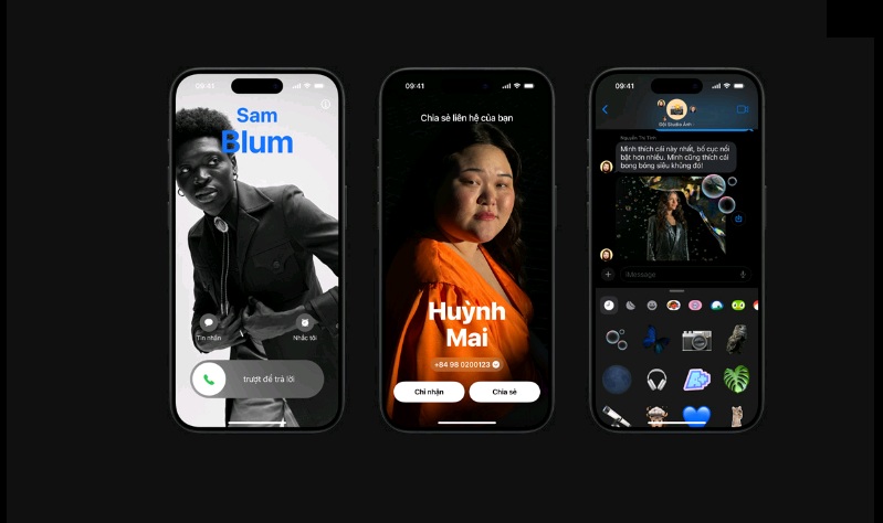 iPhone 15 Pro 512GB Hệ điều hành iOS 17 hỗ trợ nhiều tính năng hữu ích
