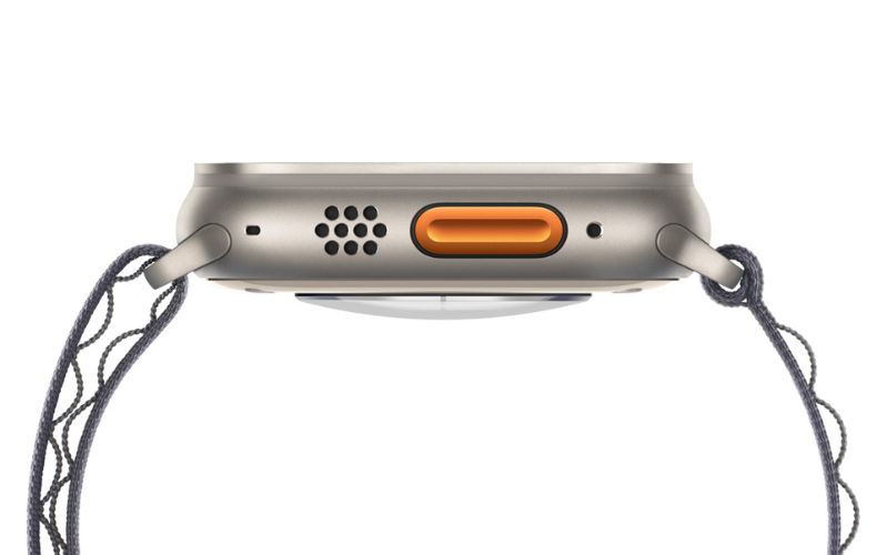 Apple Watch Ultra 2 - 49mm - LTE - mặt Titanium dây Alpine Điều khiển nhanh chóng với nút tùy chỉnh tác vụ