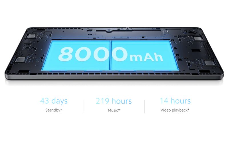 Xiaomi Redmi Pad SE Viên pin khủng nhất