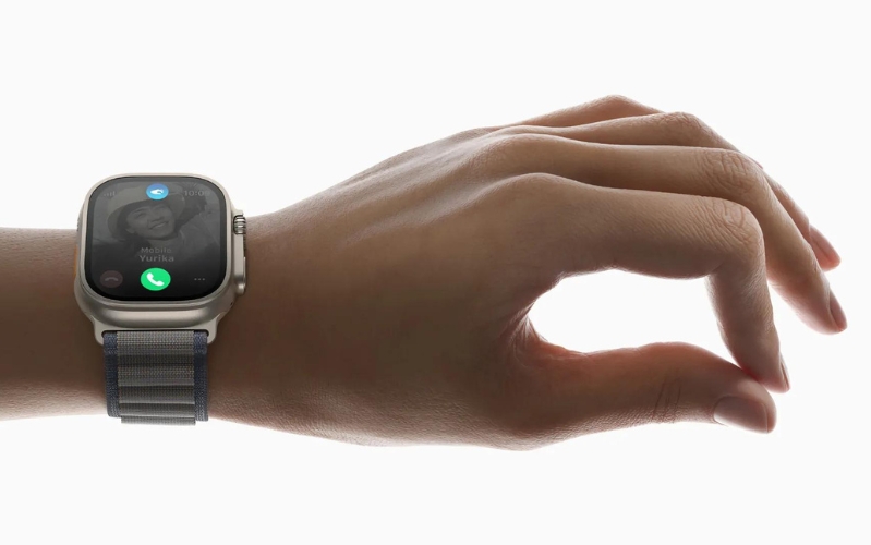 Apple Watch Series 9 - 45mm - LTE - mặt nhôm, dây cao su Chức năng mới nhất của chiếc đồng hồ thông minh đến từ Apple