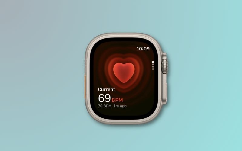 Apple Watch Ultra 2 Đồng hồ có thể cập nhật thông tin nhịp tim